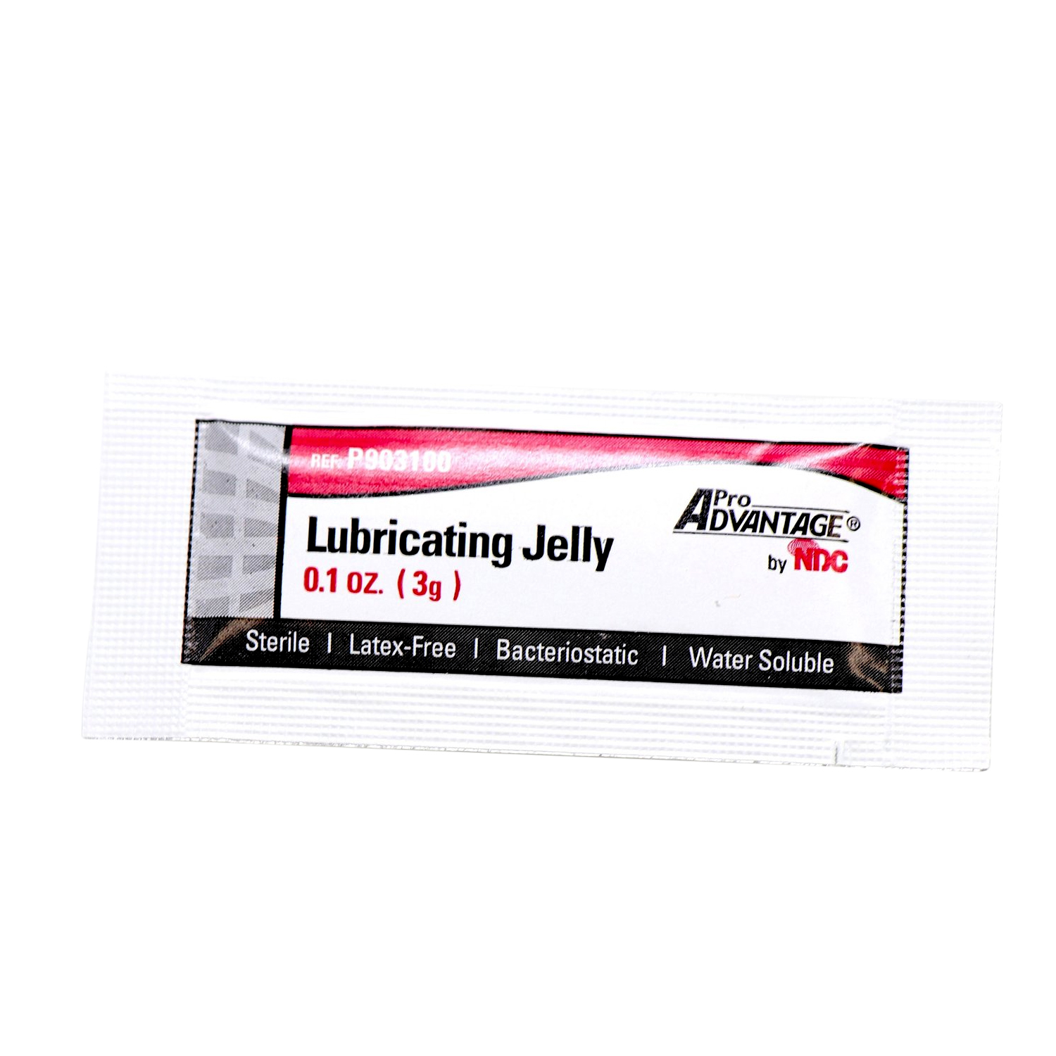 Lubricating Jelly Packets, 3 gm, Sterile, 144/Box Dealmed Medical