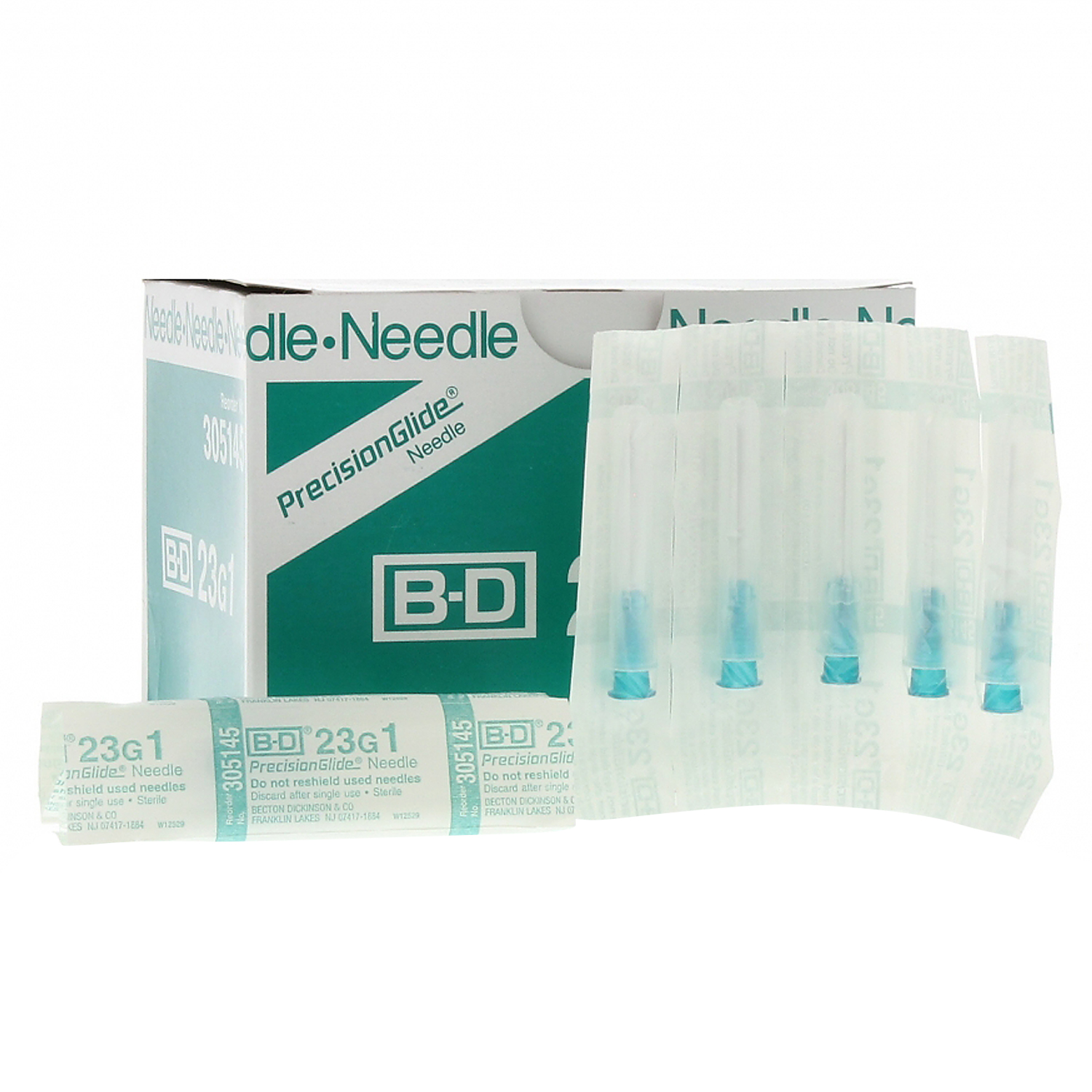 Hypodermic Needle 23G x 1" Regular Bevel, 100/Bx Dealmed Medical Supplies