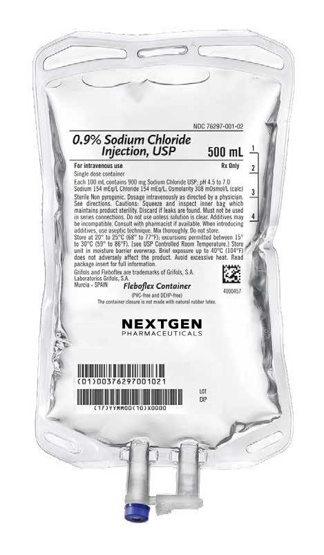 Sodium Chloride Inj 0.9% 1000 ML Bag, Ea | Dealmed Medical Supplies