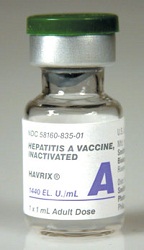 Havrix Hepatitis A Vaccine 1440 Elu/mL Adult 1 ML PFS, 10/Bx